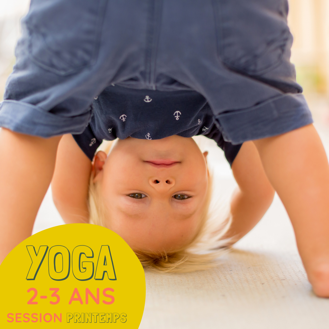 YOGA - Enfants de 2 à 3 ans - Les samedis à 16h