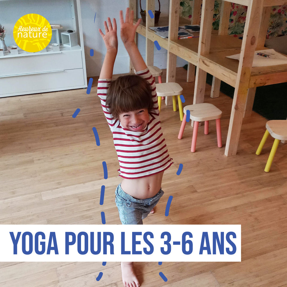 SESSION - Yoga pour les enfants de 3 à 6 ans - Les jeudis à 17h